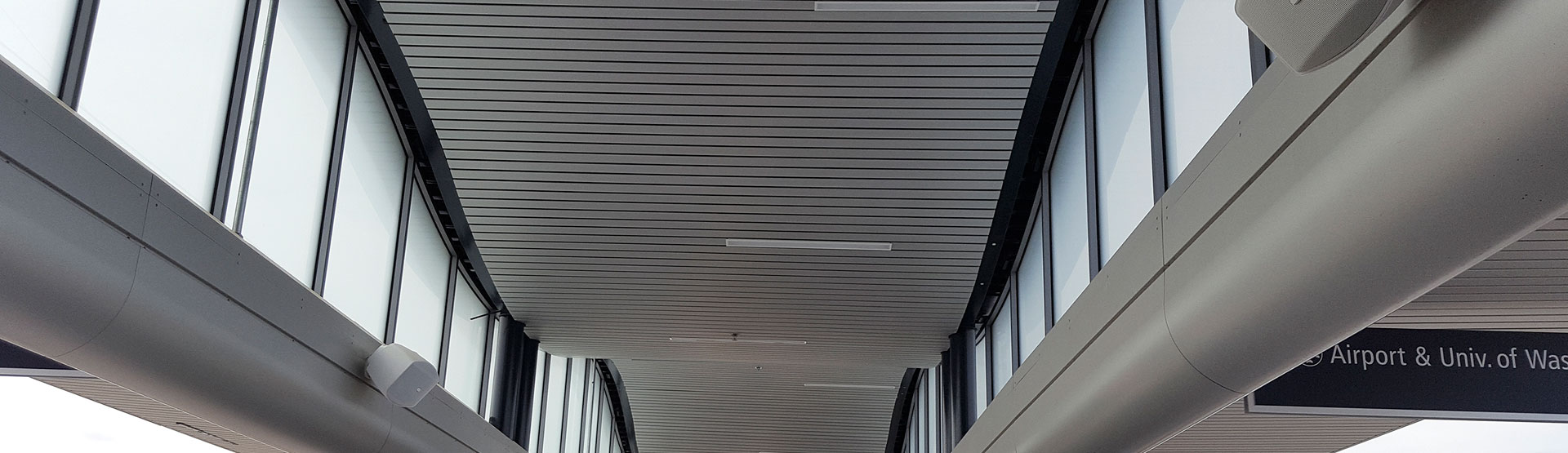 airport metal ceiling