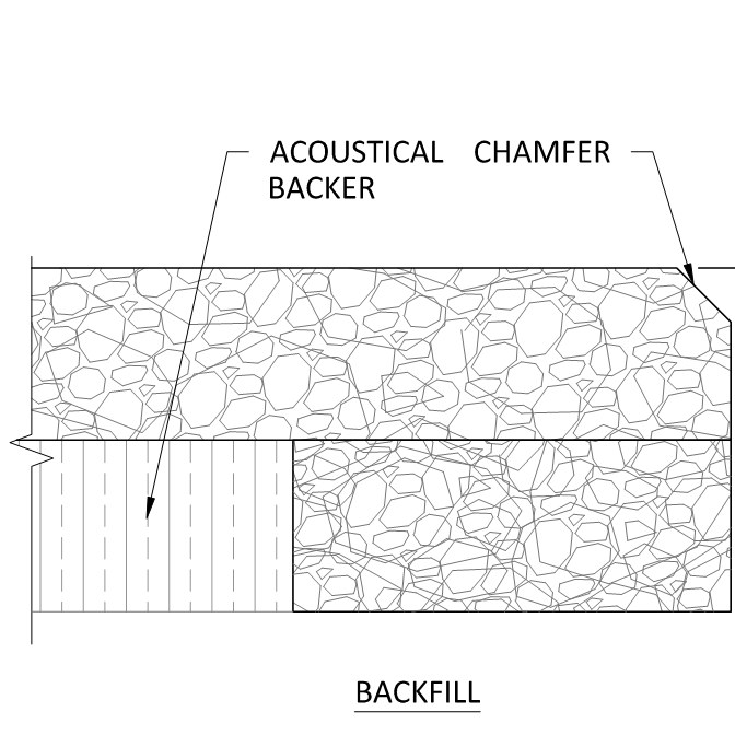 StrandTec Backfill technical drawing by ASI Architectural