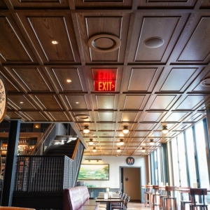 true coffered ceiling