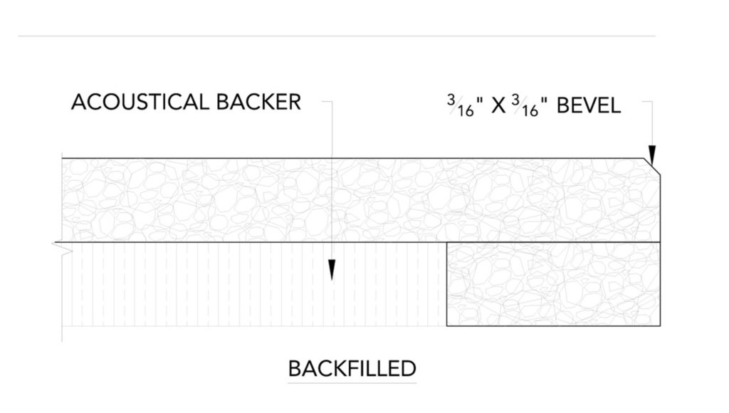 Strandtec backfilled technical drawing by ASI Architectural